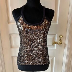 Sequin Embellished Women's Tank Top